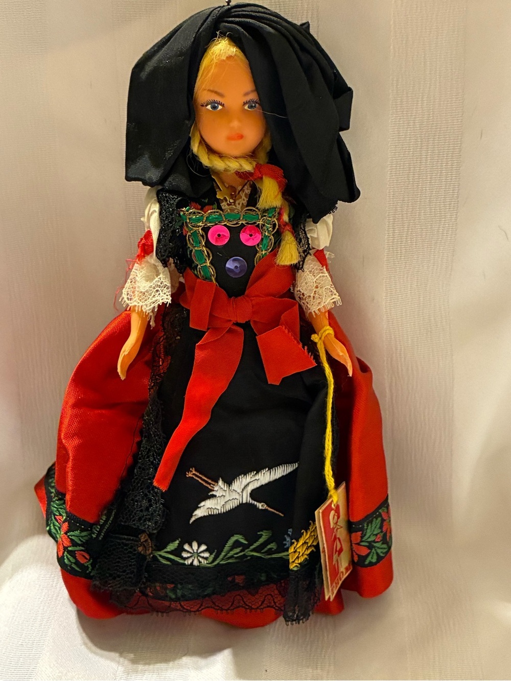 Thom Alsatian" region of France with traditional folk costume